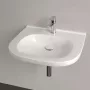 Villeroy & Boch ViCare antibakteriális mosdó 60x55 cm csaplyukkal, CeramicPlus, alpin fehér 411961T2