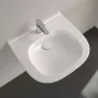 Villeroy & Boch ViCare antibakteriális mosdó 60x55 cm csaplyukkal, CeramicPlus, alpin fehér 411961T2