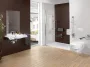 Villeroy & Boch ViCare fali kerámia mosdó 80x55 cm csaplyukkal és túlfolyóval, CeramicPlus felület, alpin fehér 412080R1