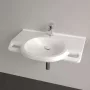 Villeroy & Boch ViCare fali kerámia mosdó 80x55 cm csaplyukkal, alpin fehér 41208101