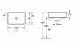 Villeroy & Boch Architectura mosdó 600 x 400 mm 41276001