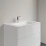 Villeroy & Boch Finion kerámia mosdó 80x50 cm túlfolyó nélkül, CeramicPlus, kőfehér 416481RW