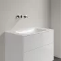 Villeroy & Boch Finion kerámia mosdó 80x50 cm, csapfurat és túlfolyó nélkül, CeramicPlus, kőfehér 416483RW