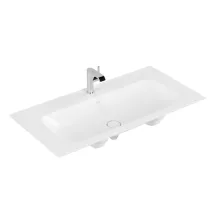   Villeroy & Boch Finion kerámia mosdó 100x50 cm túlfolyó nélkül, CeramicPlus, alpin fehér 4164A2R1