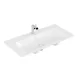 Villeroy & Boch Finion kerámia mosdó 100x50 cm túlfolyó nélkül, CeramicPlus, Stone White 4164A2RW