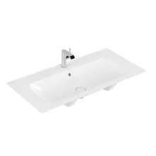   Villeroy & Boch Finion kerámia mosdó 100x50 cm túlfolyóval, CeramicPlus, alpin fehér 4164ABR1