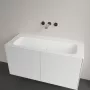 Villeroy & Boch Finion kerámia mosdó 120x50 cm, csapfurat és túlfolyó nélkül, CeramicPlus, kőfehér 4164C3RW