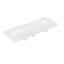 Villeroy & Boch Finion kerámia mosdó 120x50 cm, csapfurat és túlfolyó nélkül, CeramicPlus, kőfehér 4164C3RW