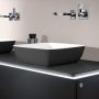 Villeroy & Boch Artis szénfekete mosdótál 41x41 cm 417841BCT8
