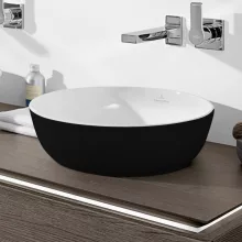   Villeroy & Boch Artis szénfekete mosdótál 43x43 cm 417943BCT8