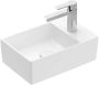 Villeroy & Boch Memento 2. Kézmosó túlfolyó nélkül 40x26 cm, Stone White 43234GRW