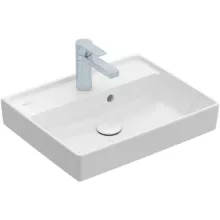   Villeroy & Boch Collaro Kézmosó 50x40 cm, csiszolt alsó felülettel, CeramicPlus bevonat, stone white 43345GRW