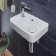 Villeroy & Boch O.novo Kompakt kézmosó 36x25 cm csaplyukkal, balos/alpin fehér 43423601