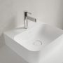 Villeroy & Boch Finion Kézmosó 43x39 csiszolt alsó felülettel, rejtett ViFlow túlfolyóval, CeramicPlus, kőfehér 43644CRW