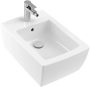 Villeroy & Boch Memento 2.0 Fali bidé túlfolyóval, CeramicPlus felület 37,5x56 cm, fehér alpin 443300R1