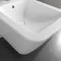Villeroy & Boch Finion Bidé CeramicPlus felülettel, szelepfedéllel és túlfolyóval, kőfehér 446500RW