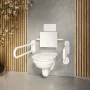 Villeroy & Boch ViCare fali kerámia WC perem nélküli DirectFlush technológiával, CeramicPlus, alpin fehér 4601R0R1