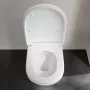 Villeroy & Boch ViCare fali kerámia WC perem nélküli DirectFlush technológiával, CeramicPlus, alpin fehér 4601R0R1