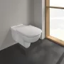 Villeroy & Boch ViCare perem nélküli antibakteriális fali kerámia WC DirectFlush technológiával, CeramicPlus, alpin fehér 4601R0T2