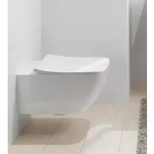   Villeroy & Boch Venticello perem nélküli fali WC, Soft-Close WC ülőkével 4611RS01