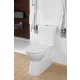 Villeroy & Boch ViCare hátsó kifolyású monoblokkos kerámia WC csésze Rimless, fehér 4620R001