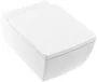 Villeroy & Boch Memento 2.0 hátsó kifolyású WC csésze 37,5x56 cm, Rimless, alpin fehér 4633R001