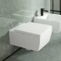Villeroy & Boch Memento 2.0 hátsó kifolyású WC csésze 37,5x56 cm, Rimless, fehér alpin 4633R0R1