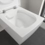Villeroy & Boch Memento 2.0 hátsó kifolyású WC csésze 37,5x56 cm, Rimless, fehér alpin 4633R0R1