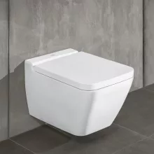   Villeroy & Boch Finion hátsó kifolyású WC csésze, Rimless, CeramicPlus felülettel, alpin fehér 4664R0R1