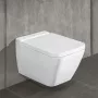 Villeroy & Boch Finion hátsó kifolyású WC csésze, Rimless, CeramicPlus felülettel, alpin fehér 4664R0R1