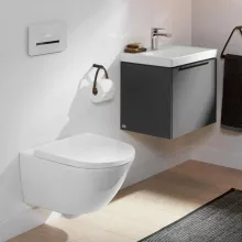   Villeroy & Boch Subway 3.0 perem nélküli fali WC, ülőkével (Kombipack) 4670TS01