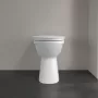 Villeroy & Boch ViCare álló kerámia WC perem nélküli DirectFlush technológiával, alpin fehér 4683R001