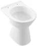 Villeroy & Boch ViCare álló kerámia WC perem nélküli DirectFlush technológiával, alpin fehér 4683R001