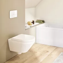   Villeroy & Boch Architectura kombipack fali WC TwistFlush öblítéssel és ülőkével, fehér 4694CL01