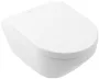 Villeroy & Boch Architectura kombipack fali WC TwistFlush öblítéssel és ülőkével, fehér 4694CL01