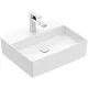 Villeroy & Boch Memento 2.0 Mosdó túlfolyó nélkül 50x42 cm, CeramicPlus felülettel, Stone White 4A0751RW