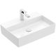 Villeroy & Boch Memento 2.0 Mosdó túlfolyó nélkül 60x42 cm, CeramicPlus felülettel, stone white 4A0761RW