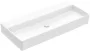 Villeroy & Boch Memento 2.0 Mosdó csaplyuk és túlfolyó nélkül 100x47 cm, csiszolt alsó felület, fehér alpin 4A221F01