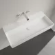 Villeroy & Boch Memento 2.0 Mosdó csaplyuk és túlfolyó nélkül 100x47 cm, CeramicPlus felület, fehér alpin 4A221FR1