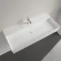 Villeroy & Boch Memento 2.0 Mosdó túlfolyóval 100x47 cm, csiszolt alsó felület, fehér alpin 4A221G01
