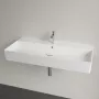 Villeroy & Boch Memento 2.0 Mosdó túlfolyóval 100x47 cm, CeramicPlus felület, Stone White 4A221GRW