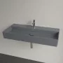 Villeroy & Boch Memento 2.0 Mosdó túlfolyó nélkül 100x47 cm, CeramicPlus felület, Grafit 4A221HI4