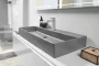 Villeroy & Boch Memento 2.0 Mosdó túlfolyó nélkül 100x47 cm, CeramicPlus felület, Grafit 4A221HI4