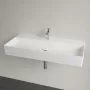Villeroy & Boch Memento 2.0 Mosdó túlfolyó nélkül 100x47 cm, CeramicPlus felület, fehér alpin 4A221HR1