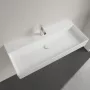 Villeroy & Boch Memento 2.0 Mosdó túlfolyó nélkül 100x47 cm, CeramicPlus felület, fehér alpin 4A221HR1