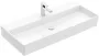 Villeroy & Boch Memento 2.0 Mosdó túlfolyó nélkül 100x47 cm, CeramicPlus felület, fehér alpin 4A221HR1