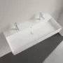 Villeroy & Boch Memento 2.0 Mosdó túlfolyóval 100x47 cm, CeramicPlus felület, Stone White 4A221LRW