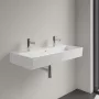 Villeroy & Boch Memento 2.0 Mosdó túlfolyóval 100x47 cm, CeramicPlus felület, Stone White 4A221LRW