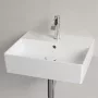 Villeroy & Boch Memento 2.0 Mosdó túlfolyóval 50x42 cm, CeramicPlus felület, stone white 4A2250RW
