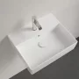Villeroy & Boch Memento 2.0 Mosdó túlfolyóval 50x42 cm, CeramicPlus felület, stone white 4A2250RW